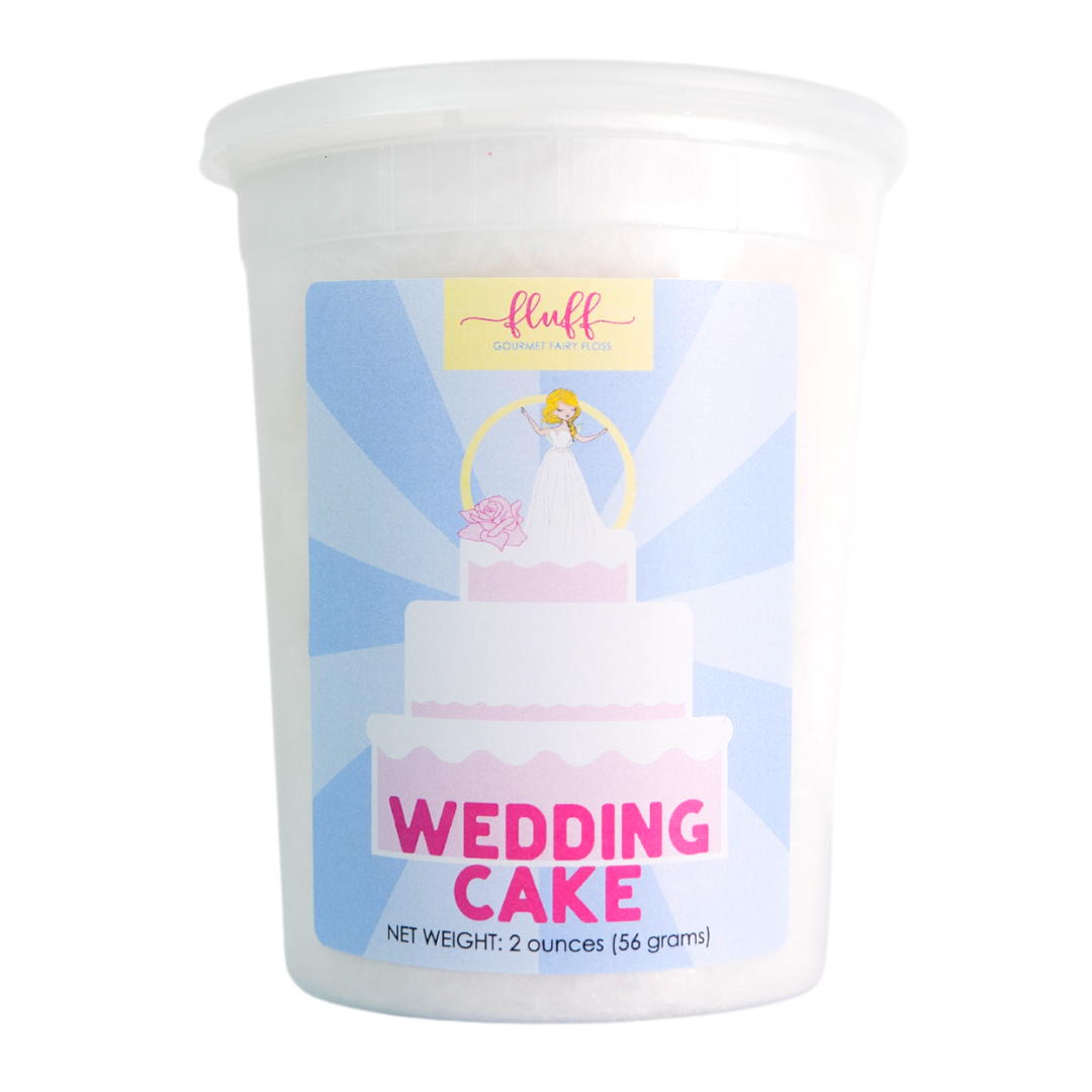 Fluff gourmet fairy floss - Wedding Cake