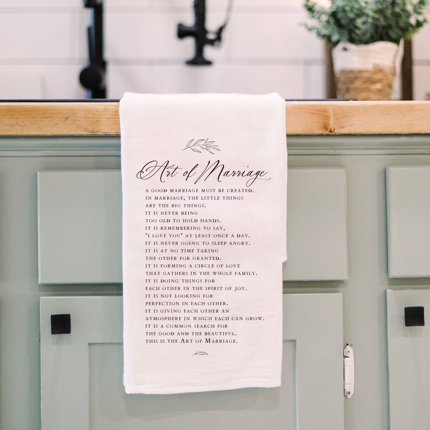 Clairmont & Co - Art Of Marriage,  Tea Towel