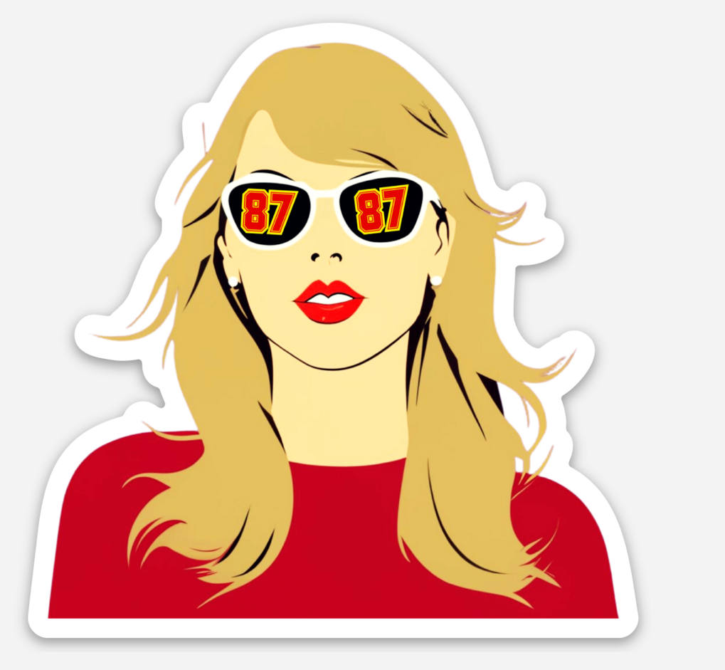 Taylor the Chief Fan Sticker (Taylor Swift) (Limited Made)