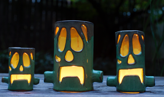 Mud & Maker - Halloween Frankenstein Luminary Medium