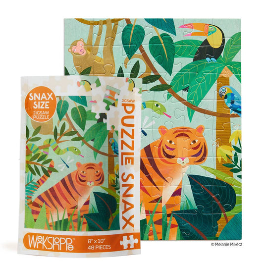 In the Jungle | 48 Piece Kids Puzzle Snax