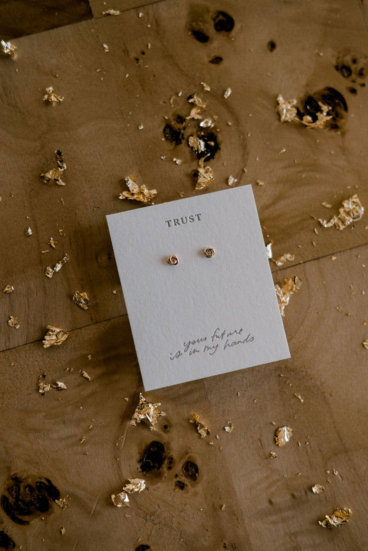 Dear Heart - Trust Earring Studs