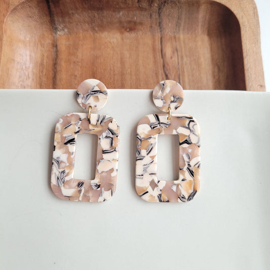 Margot Earrings - Sandstone