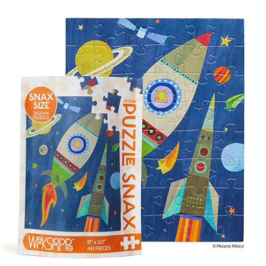 Outer Space | 48 Piece Kids Puzzle Snax