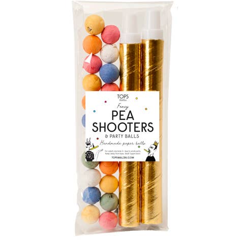 TOPS Malibu - Fancy Pea Shooters (Includes 2 Tubes)