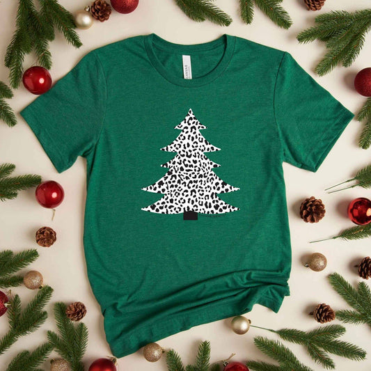 White Leopard Christmas Tree