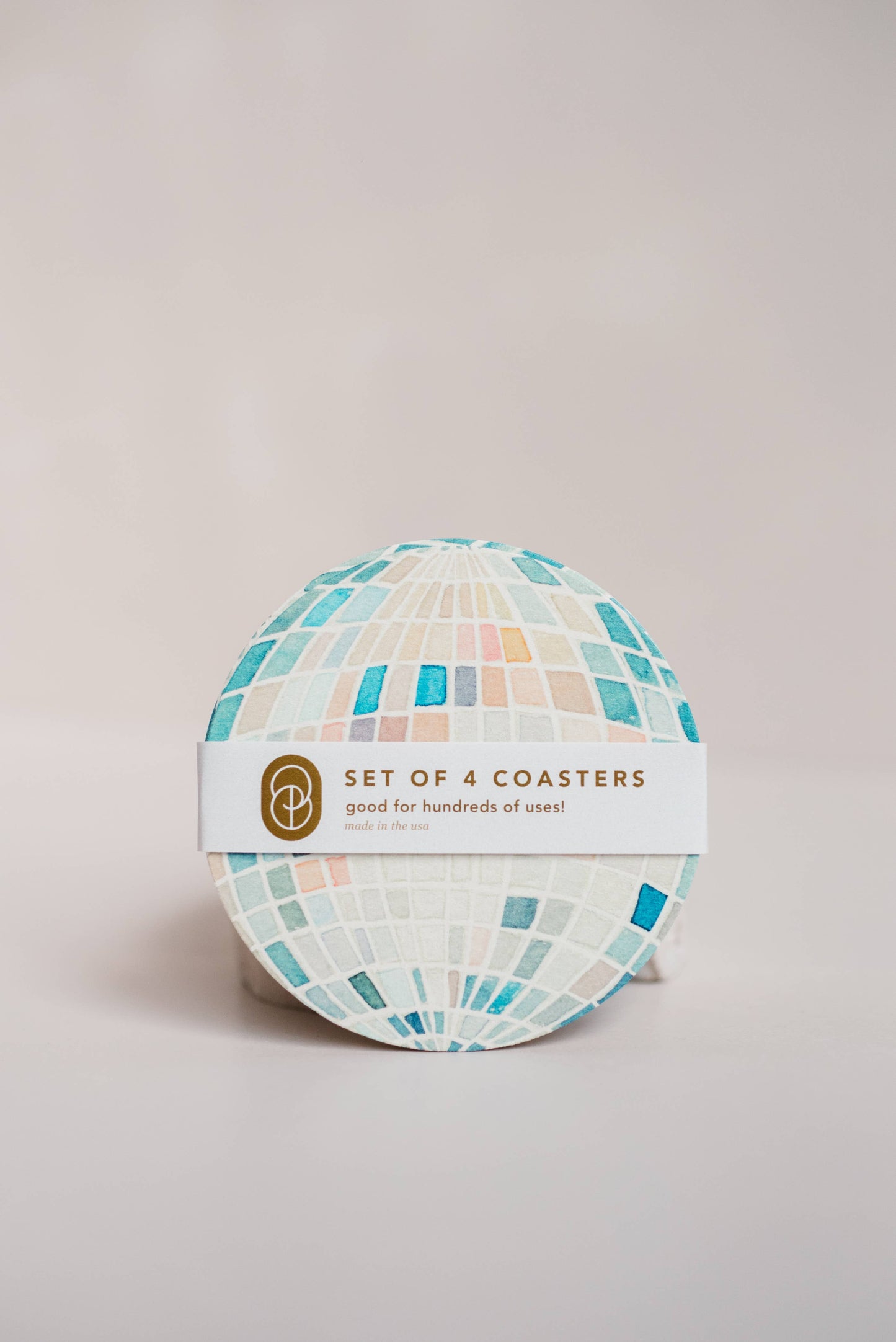 One & Only Paper - Mirror Ball Disco Coaster