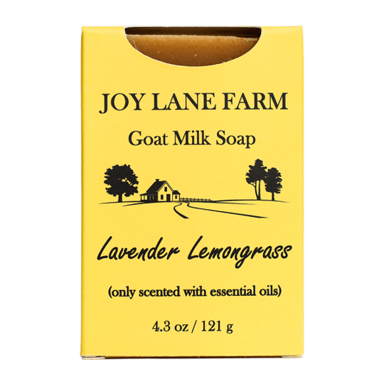 Handcrafted Artisan Natural Local Lemongrass Goat Milk Soap