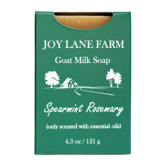 Spearmint Rosemary Goat Milk Soap