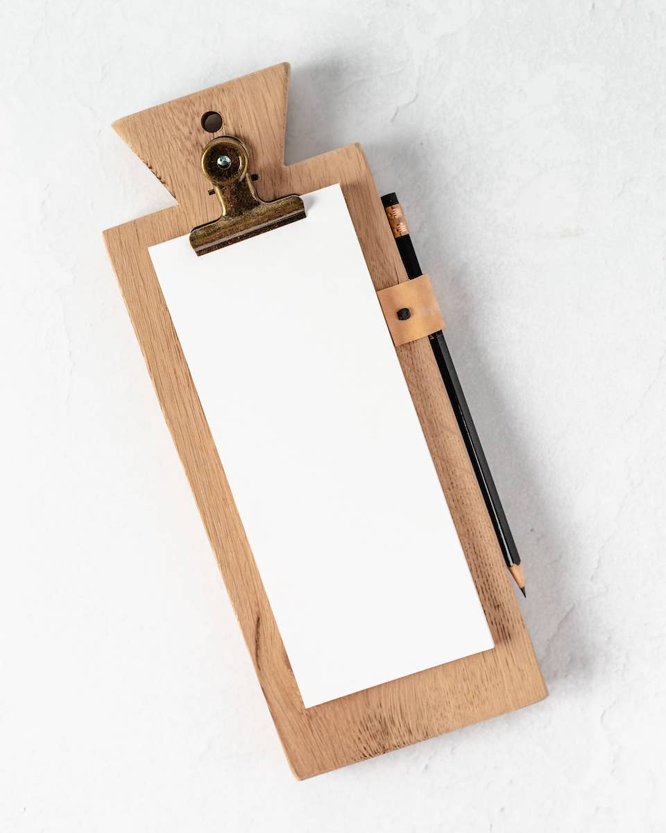 Memo Pad Clipboard Holder | Made In USA