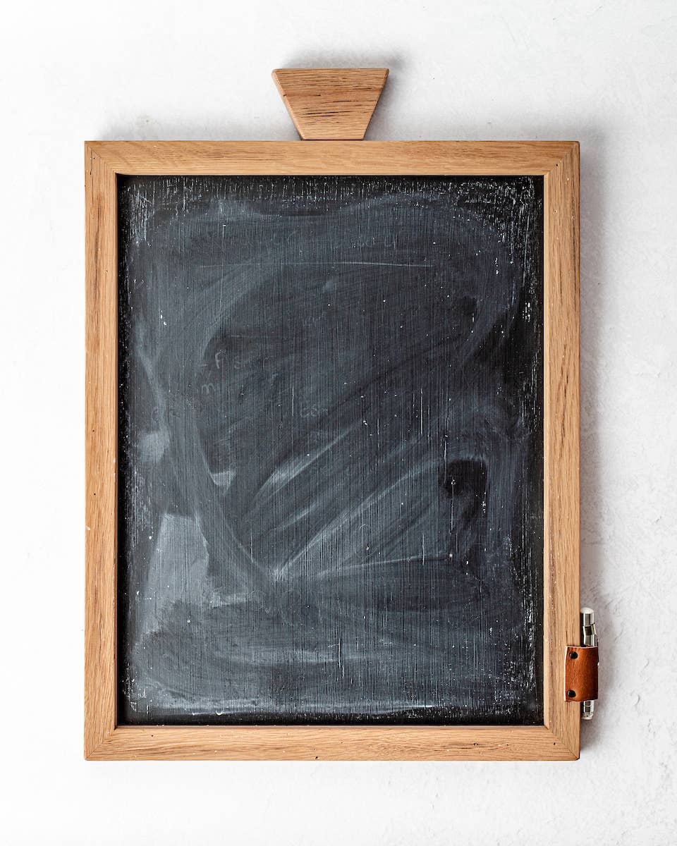 Aimee Weaver Designs - Wood Chalkboard With Chalk Holder | Made In USA