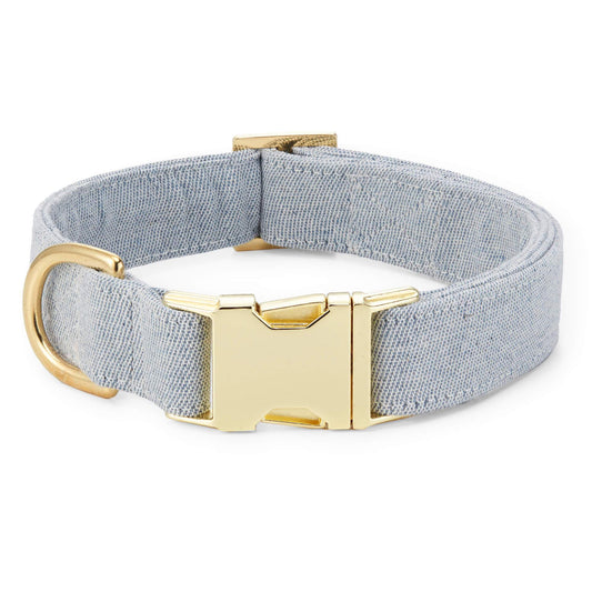 The Foggy Dog - Upcycled Denim Sustainable Dog Collar